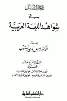 المعجم المفصل في شواهد اللغة العربية 14